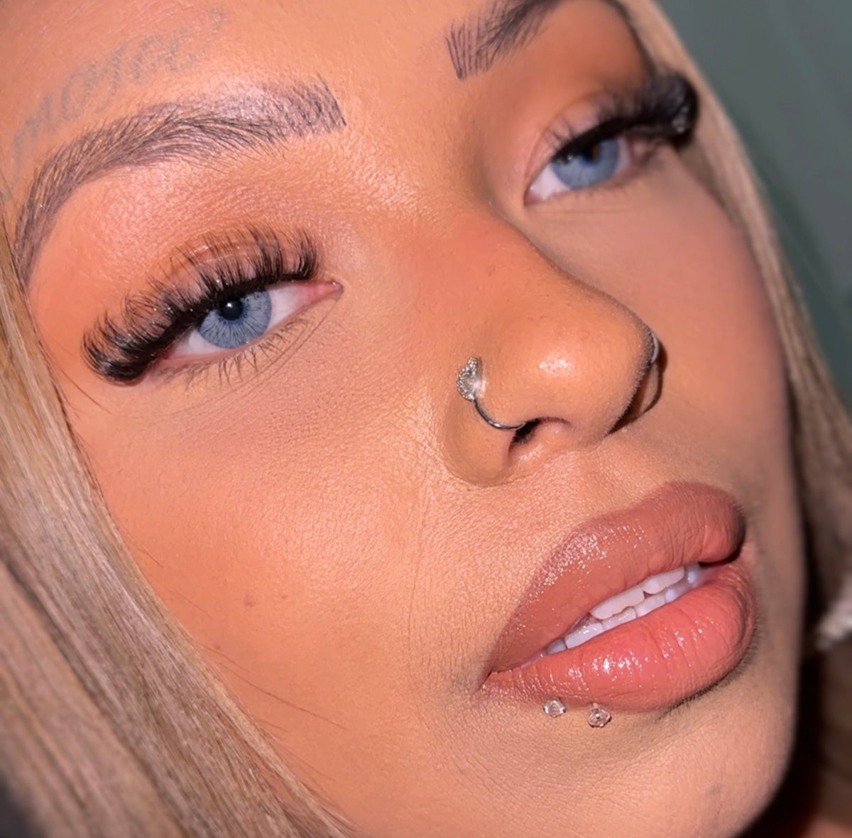 HER short fluffy soft false eyelash strips – reusable strip lashes