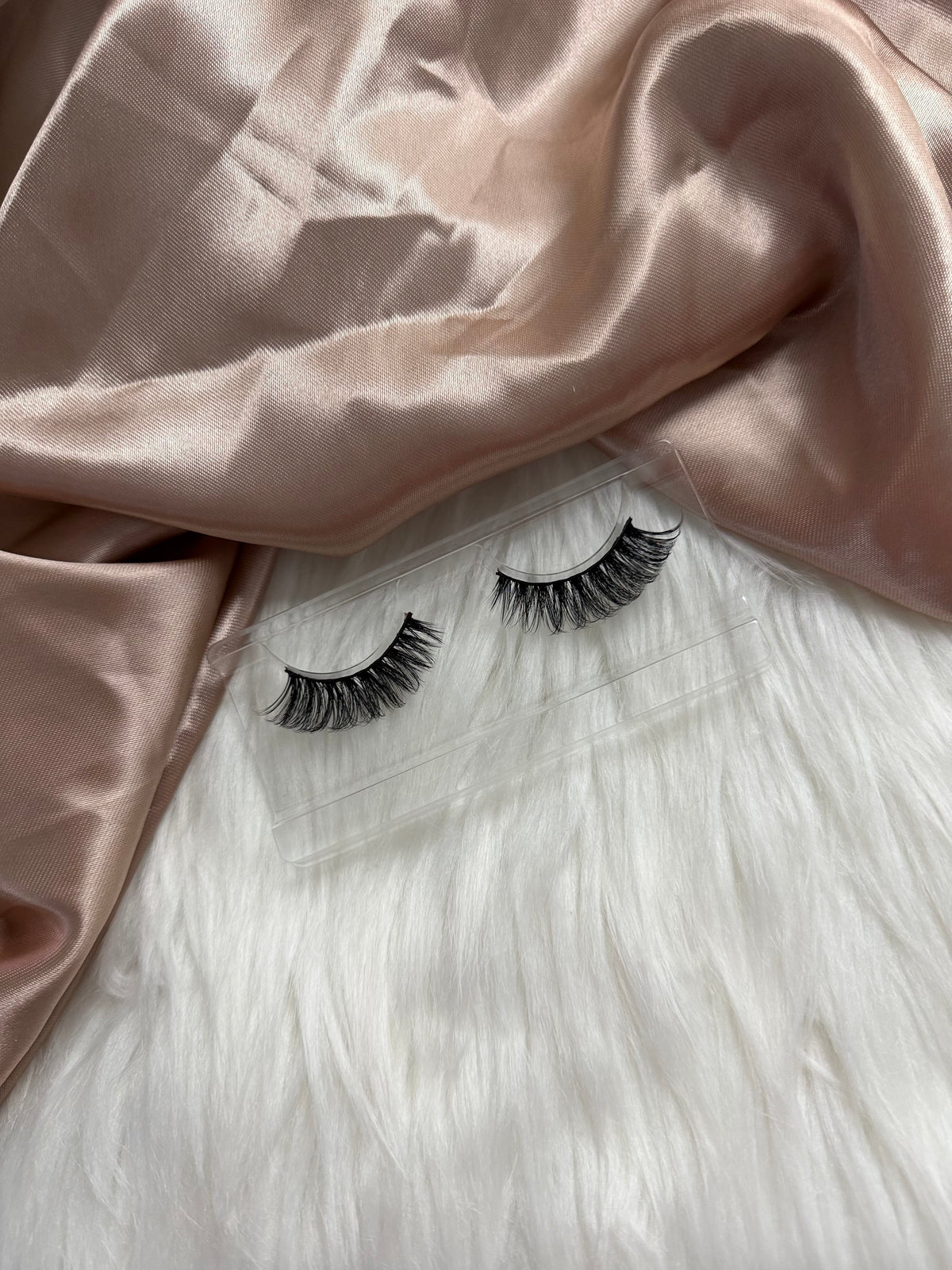 VELVET False Eyelash Strips – Long Soft Dramatic Strip Lashes, Reusable