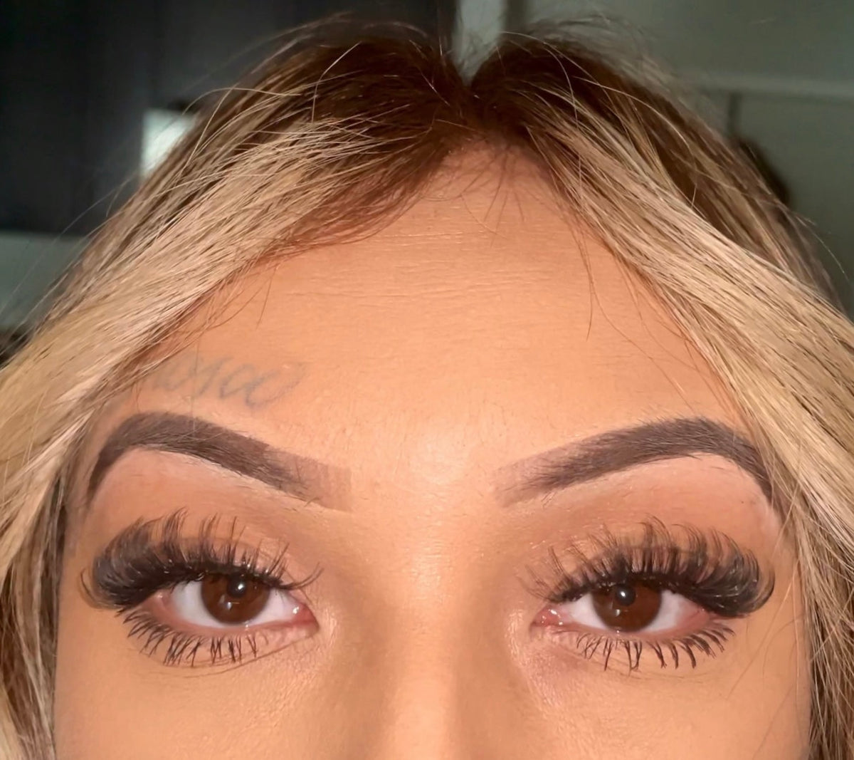 Bitchota False Eyelash Strips – Curly Strip Lashes, Lash Extension Look
