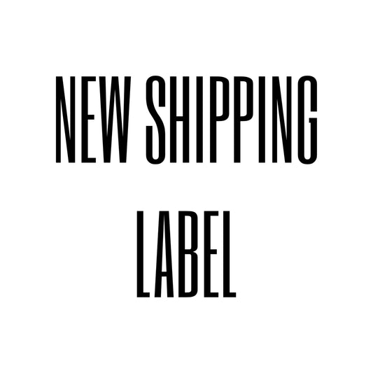 NEW SHIPPING LABEL